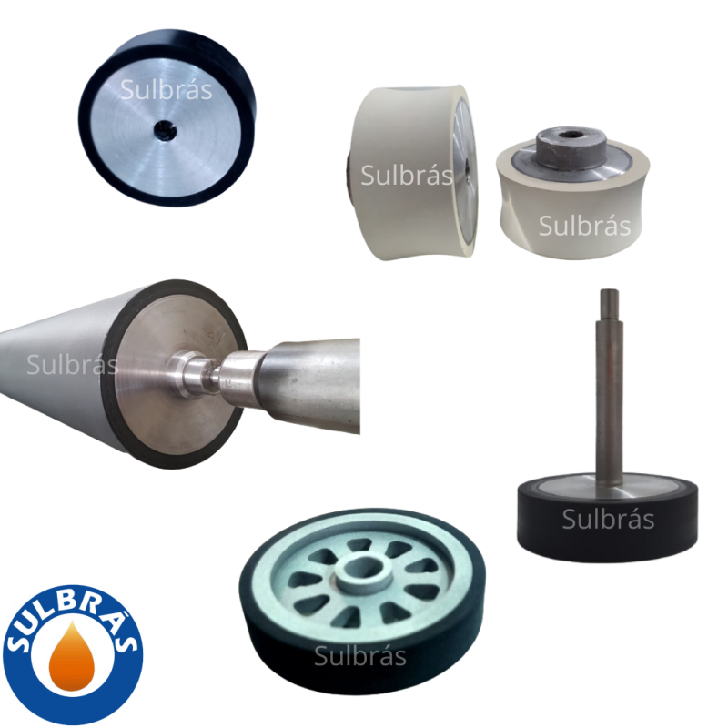 revestimento de borracha em tubos