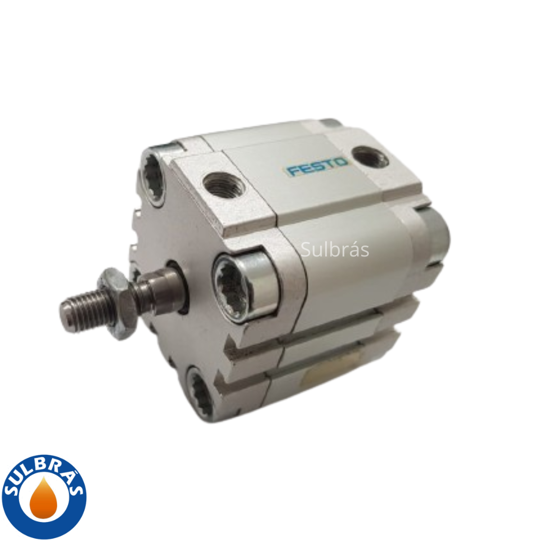 festo pistão pneumatico cilindro festo