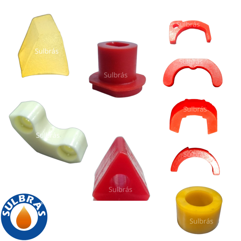 revestimento de poliuretano em rodas