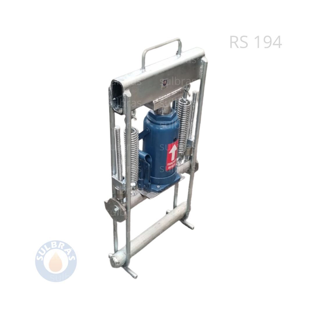 esmagador de tubo pead 180mm rs 194 ferramenta para pead